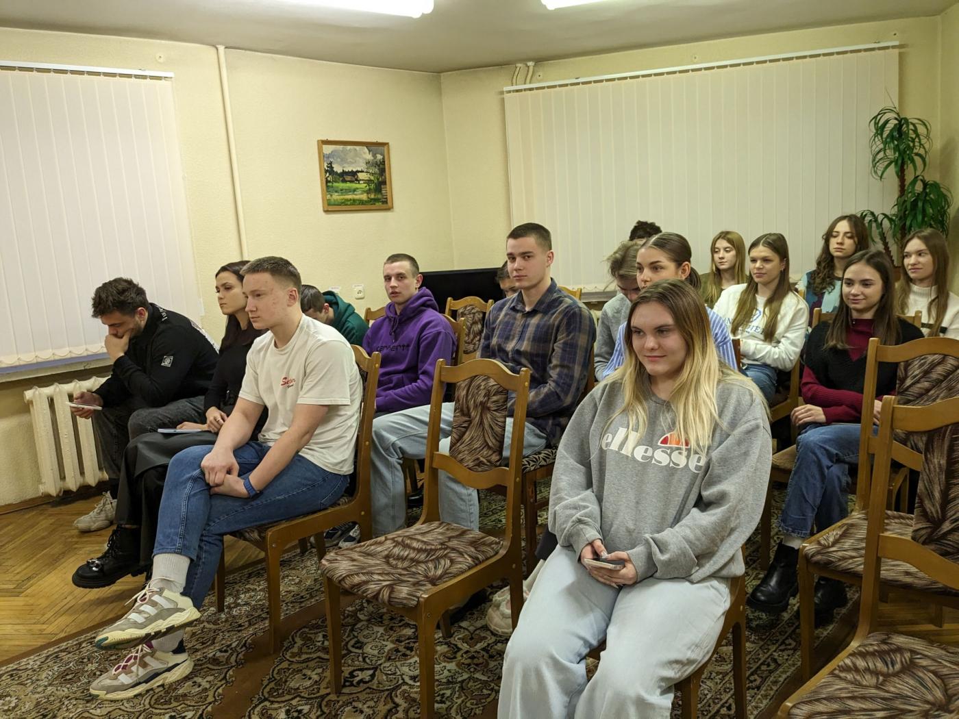 Встреча с заместителем главы администрации Советского района г. Минска в общежитии № 6